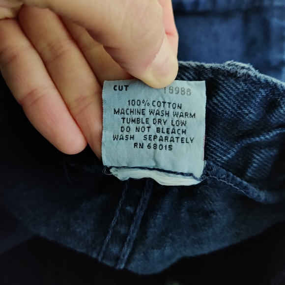 Vintage Bongo Blue denim skirt - Picture 6 of 7